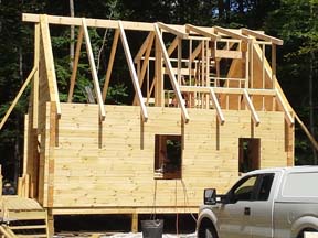 Square Rafters and Beams